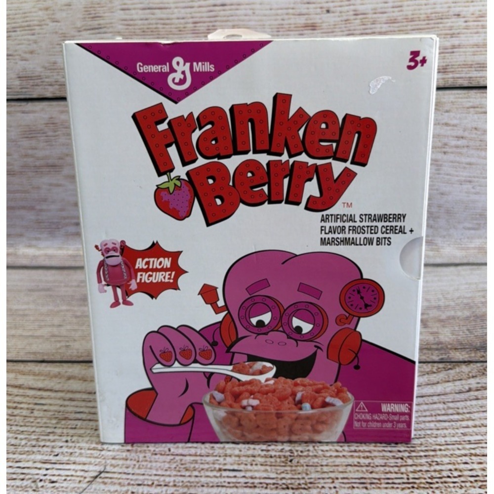 Jada Toys Franken Berry 6" Action Figure General Mills Cereal Monster New
